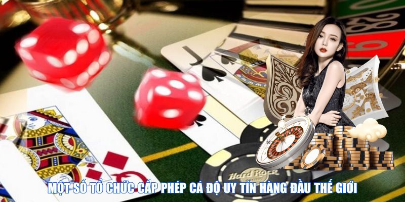Một số tổ chức cấp phép cá độ uy tín hàng đầu thế giới